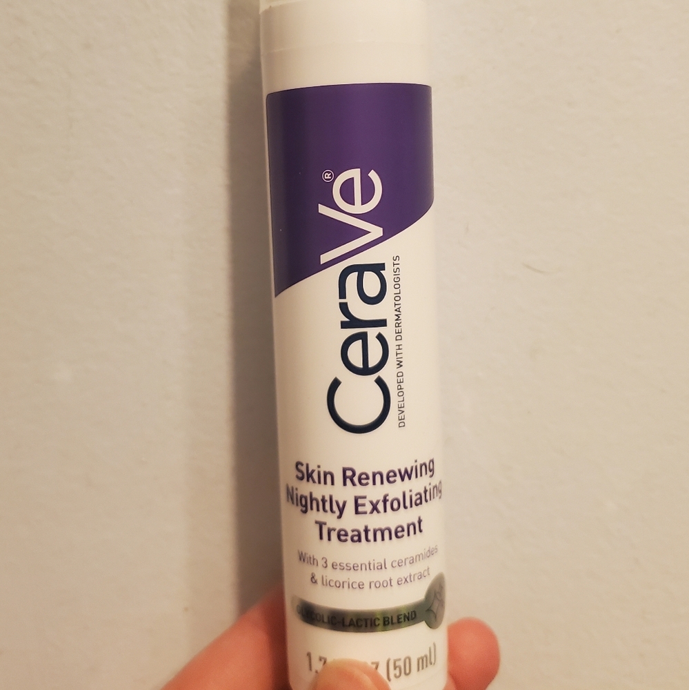 CeraVe Skin Renewing Nightly Exfoliating Treatment - about 90% full